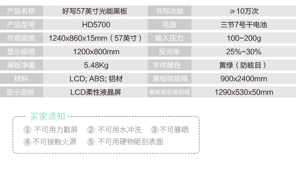 黑板使用場景57英寸：會議、辦公、培訓、家教、家庭；會議/辦公一鍵清除，反復書寫，高效的便利，讓公司團隊加快步伐